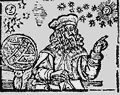 Desenhos Gratuitos: Uma pintura de Nostradamus,doutor da medicina,astrologia,da cabala,alquimia,magia,matemática e profeta do occlut.(1503-1566) Michel de Nostredame.