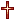 Small  cross of God  graphic bullet.