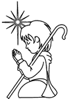 点击图片为一张更大的图画:男孩牧羊人